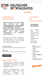 Mobile Screenshot of admin.sportausweis.de
